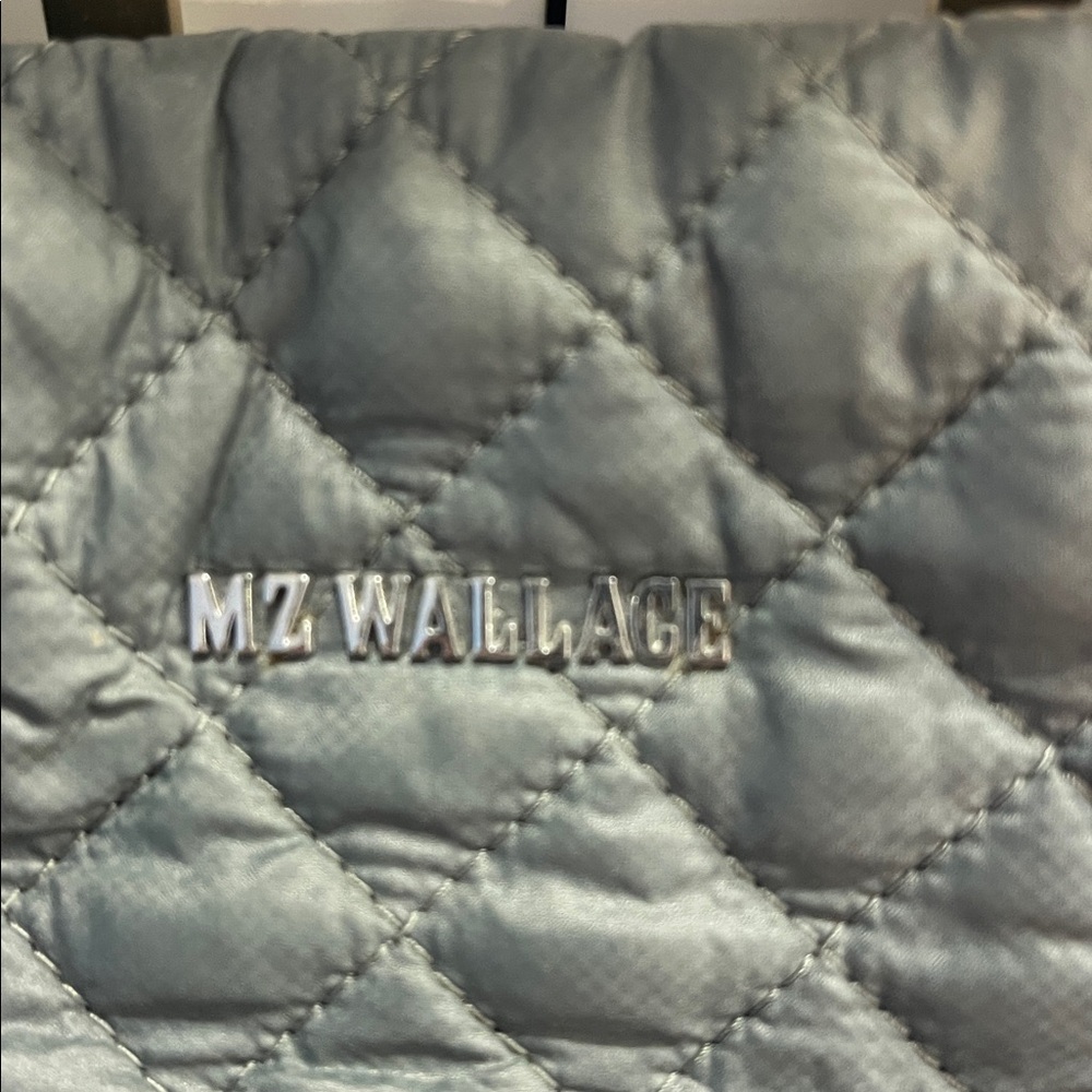 MZ Wallace Olive Quilted Tote. Small Metro Tote. Olive green - Picture 2 of 5